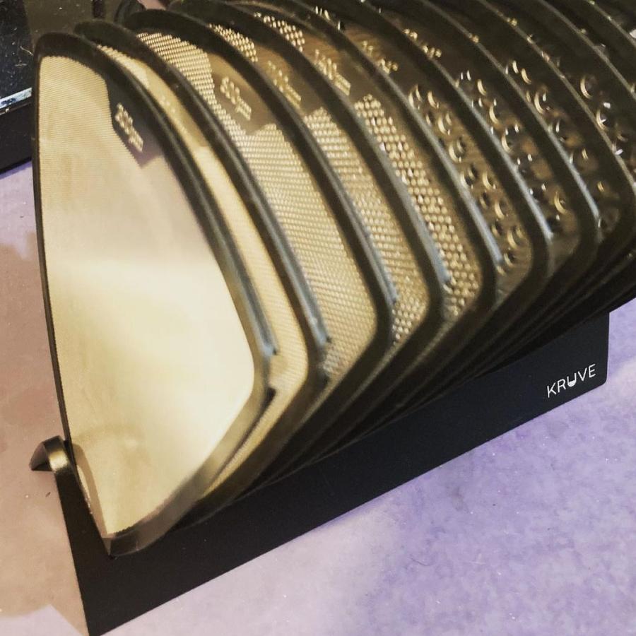 KURUVE GRIND Sieves SIFTER シフター 追加フィルター 10枚 黒 ダブル