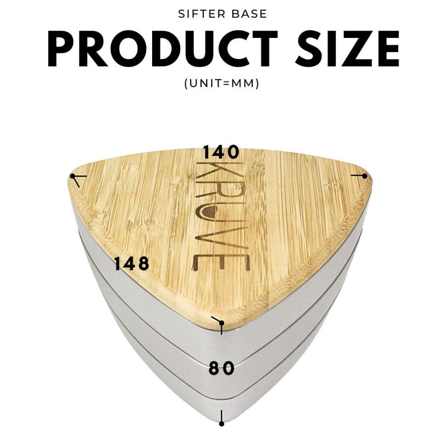 KURUVE SIFTER BASE グラインドフィルター ブラック ダブルウォールグラス エスプレッソ ドリップコーヒー おしゃれ |  | 01