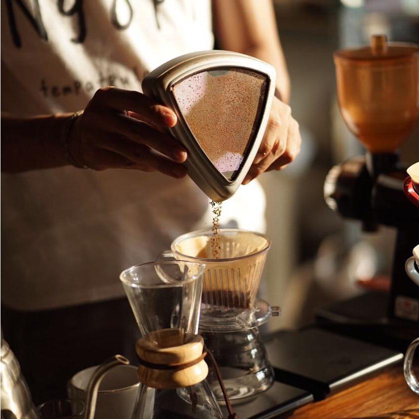 KURUVE SIFTER BASE グラインドフィルター ブラック ダブルウォールグラス エスプレッソ ドリップコーヒー おしゃれ |  | 11