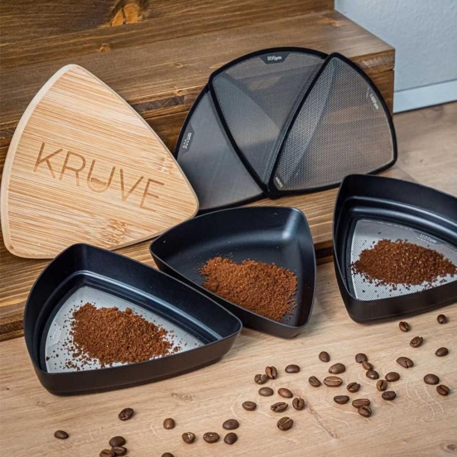 KURUVE SIFTER BASE グラインドフィルター ブラック ダブルウォールグラス エスプレッソ ドリップコーヒー おしゃれ |  | 08