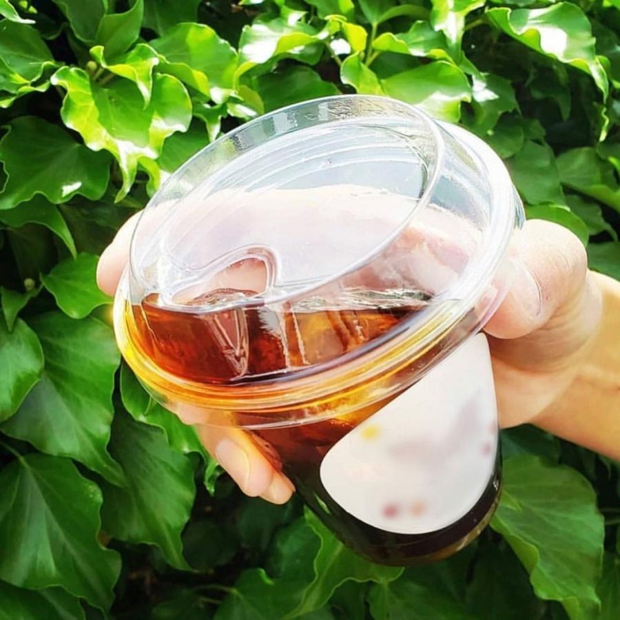 92mm口径 テイクアウト クリアカップ ペットカップ 蓋付き 17オンス＆ ノーストロー フタ 100個セット EC80 |  | 09