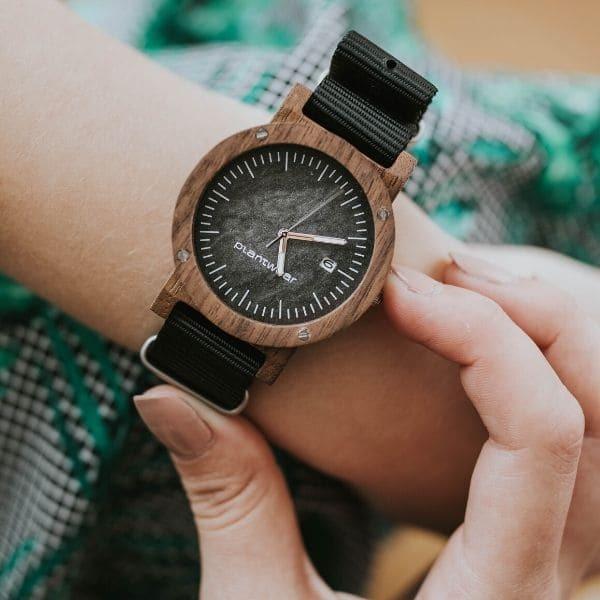 木製腕時計 メンズ レディース plantwear Rawシリーズ Rosewood ユニ