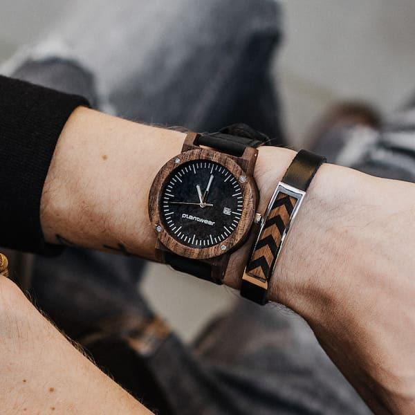 木製腕時計 メンズ レディース plantwear Rawシリーズ Rosewood