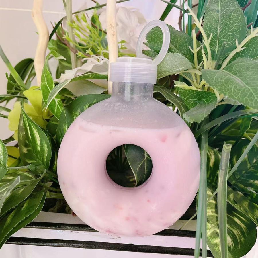 テイクアウト ドリンクボトル おしゃれ ボトル容器 510ml ドーナッツ