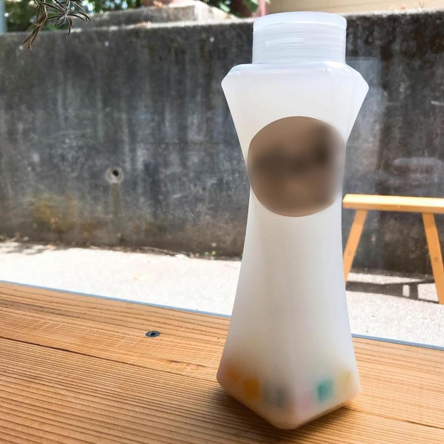テイクアウト ドリンクボトル おしゃれ ボトル容器 400ml  TOWER 持ち手付き蓋 ボトルドリンク 100個セットの画像