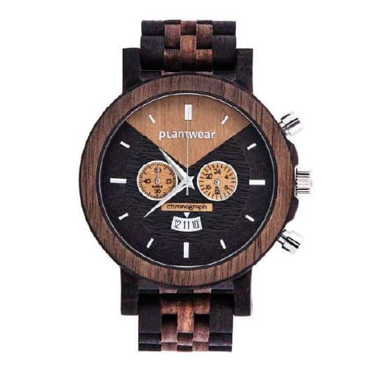 木製腕時計 メンズ plantwear Selectシリーズ Chronograph 47mm