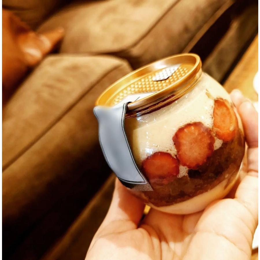 丸 ラウンド 容器 210ml 金色 フルオープンタイプ蓋 200個セット