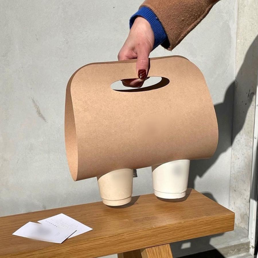 紙コップ クリアカップ お持ち帰り おしゃれ テイクアウト バッグ