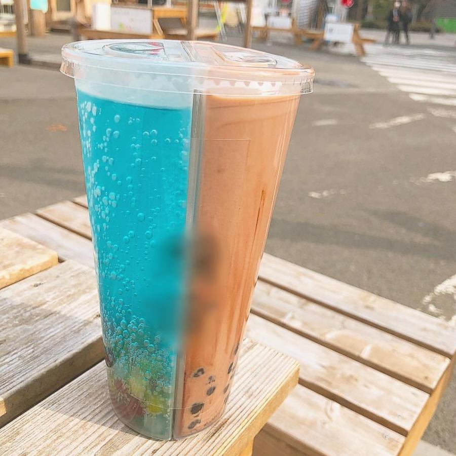 テイクアウト ツインワンカップ クリアーカップ おしゃれ 30個セット