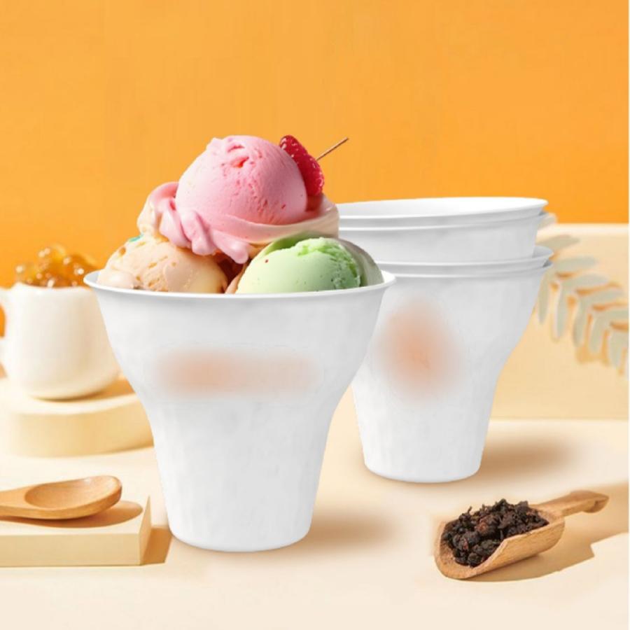 和 モダン デザート 200ml 紙カップ 500個 パルプモールド