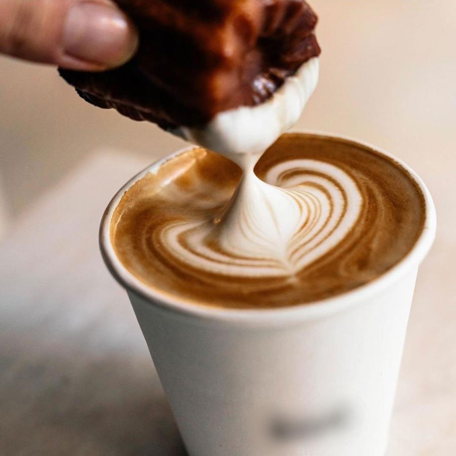 断熱ホワイト2重 10オンス 紙カップ ＆ ホット用黒蓋 100個セット テイクアウト 紙コップ 蓋 フタ付き おしゃれ EC57 |  | 16