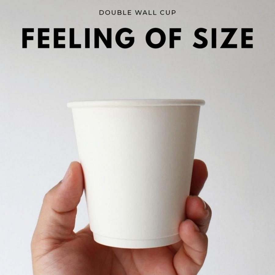 断熱ホワイト2重 10オンス 紙カップ ＆ ホット用黒蓋 100個セット テイクアウト 紙コップ 蓋 フタ付き おしゃれ EC57 |  | 08