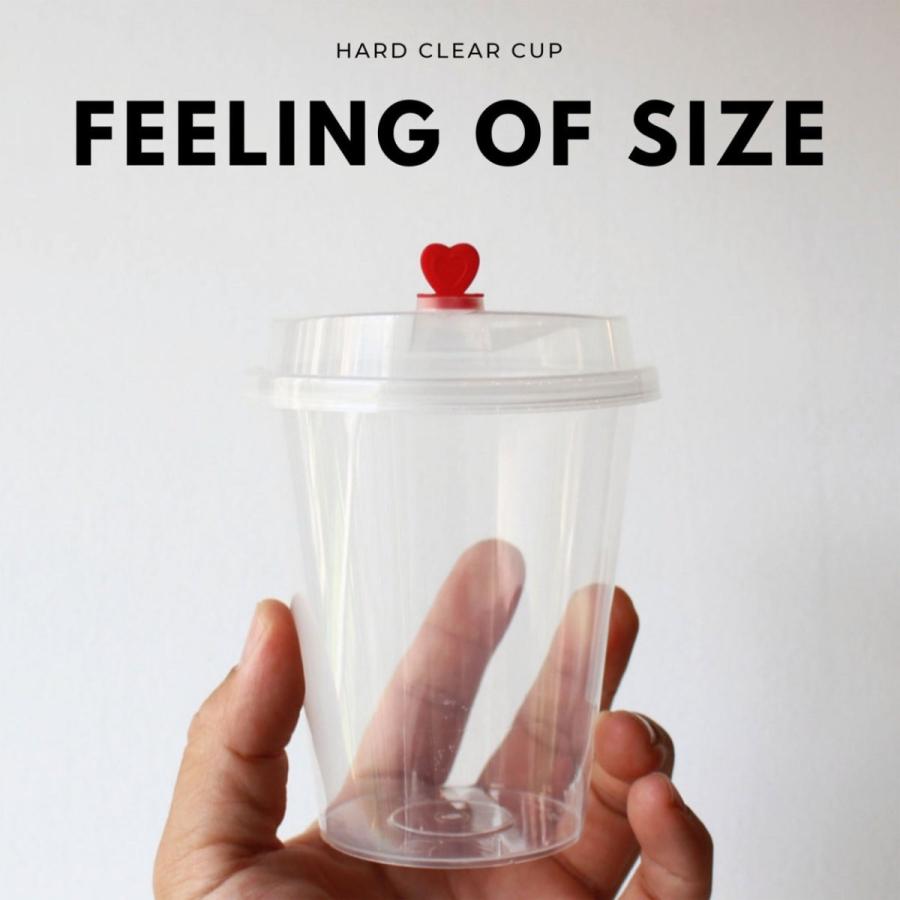 89mm口径 ハード クリアカップ 360ml 1000個 テイクアウト バナナ