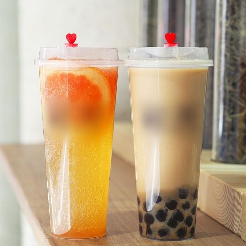 【新品】U型タピオカカップ967個95口径ストロー 新品】U型タピオカカップ967個95口径ストロー