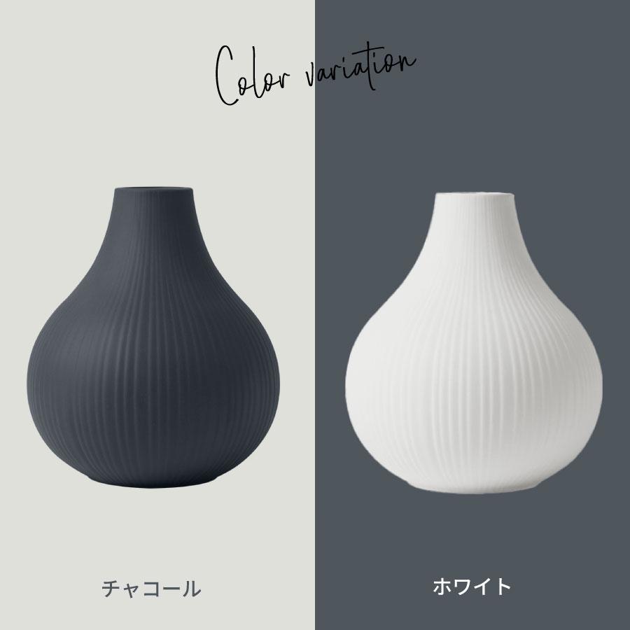 北欧スタイル Flower Base エッグムードホワイト Lサイズ おしゃれ花瓶