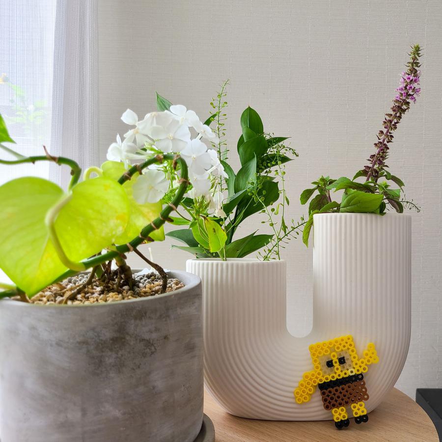 北欧スタイル Flower Base デュアルディライトホワイト Lサイズ