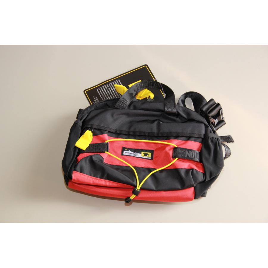 【10%OFF】ショルダー　ウエストバッグ ユニセックス MOUNTAINSMITH KNOLL (HIP BAG) MSCC-0001 6L BLACK / RED 送料無料 MOUNTAIN SMITH（マウンテンスミス） 【10%OFF】ショルダー ウエスト