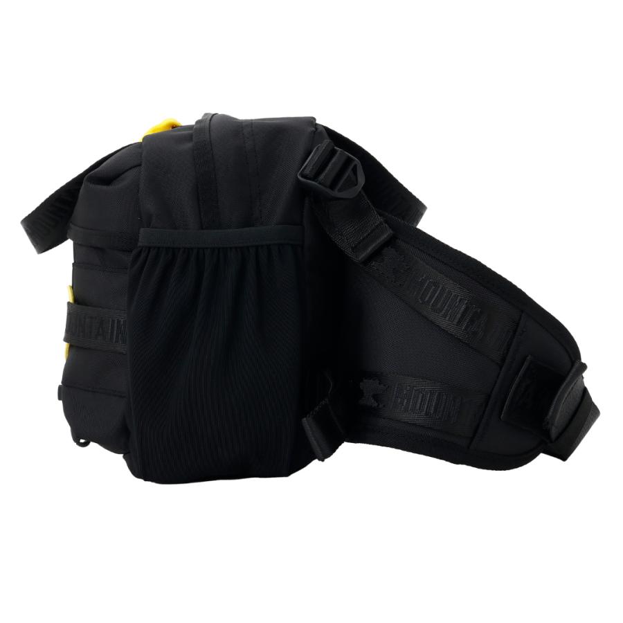 【10%OFF】ショルダー　ウエストバッグ ユニセックス MOUNTAINSMITH KNOLL (HIP BAG) MSCC-0001 6L BLACK / BLACK 送料無料 MOUNTAIN SMITH（マウンテンスミス） 【10%OFF】ショルダー ウエスト