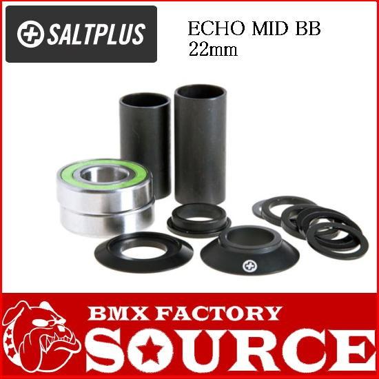 BMX BBセット SALTPLUS ECHO MID BB 22mm BLACK bbsaltmid22blackBMX
