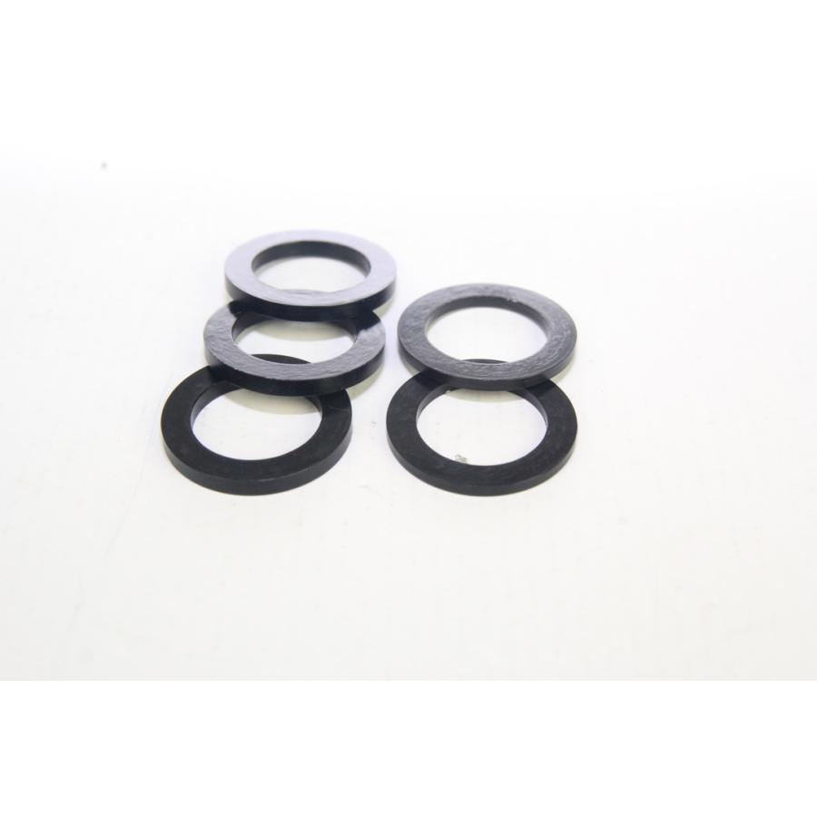 自転車 BMX BBスペーサー 059BRAND 19mm 幅3mm-2mm BLACK 5枚セット