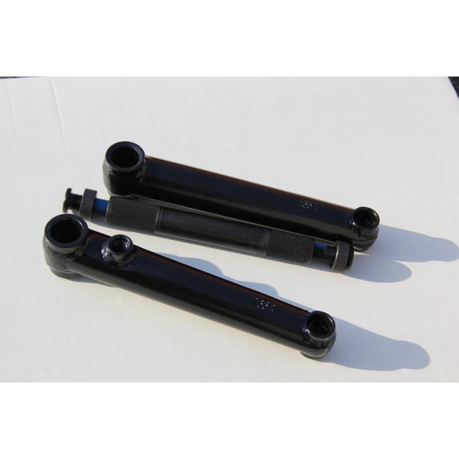 BMX クランク KHE BIKES KURBELARME 3PC CRANK SET 165mm BLACK BMX クランク KHE BIKES KURBELARME 3PC CRANK SET 165mm BLACK