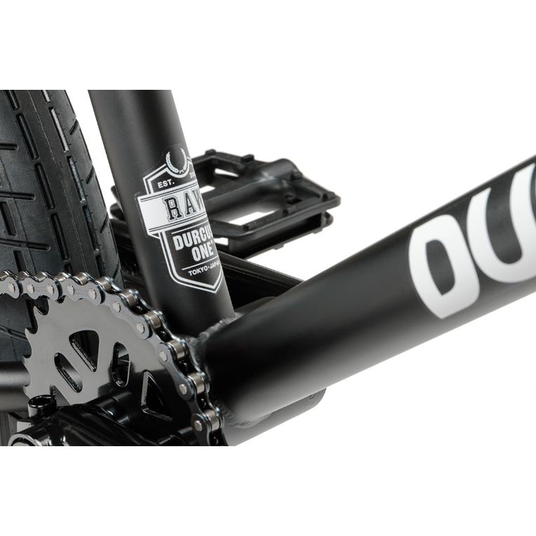 BMX 20インチ ストリート クロモリ DURCUS ONE RAW MATT BLACK 19.5