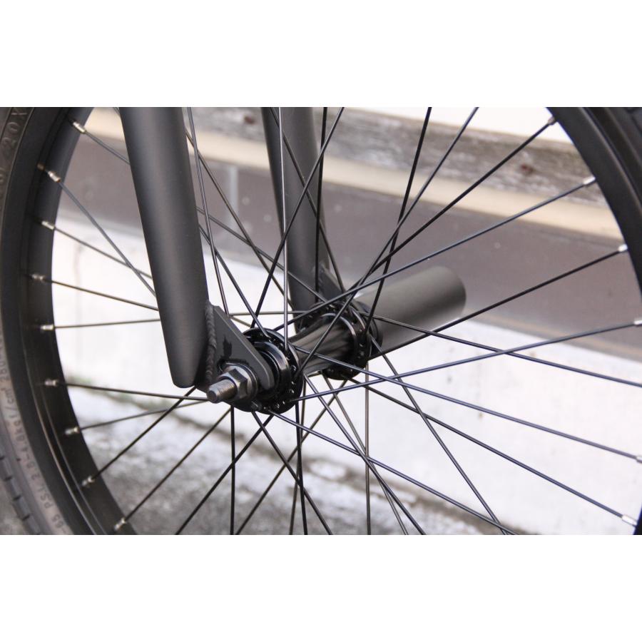 自転車 BMX 20インチ ストリート DURCUS ONE RAW クロモリ MATT