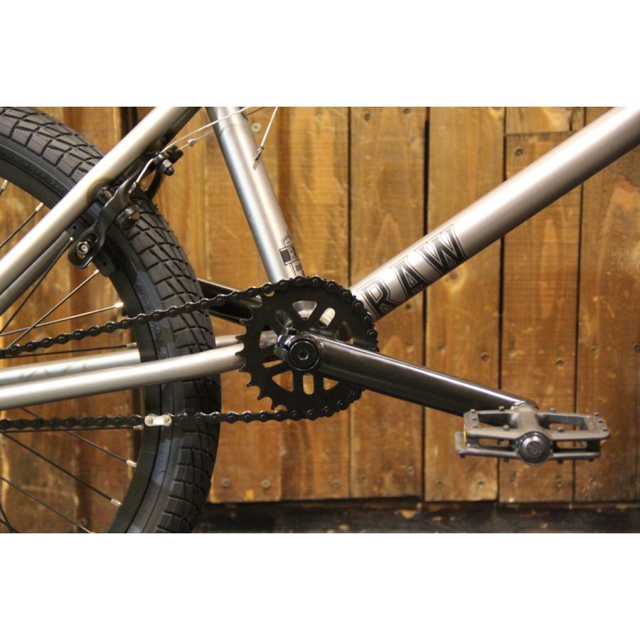 自転車 BMX 20インチ ストリート クロモリ DURCUS ONE RAW MATT RAW