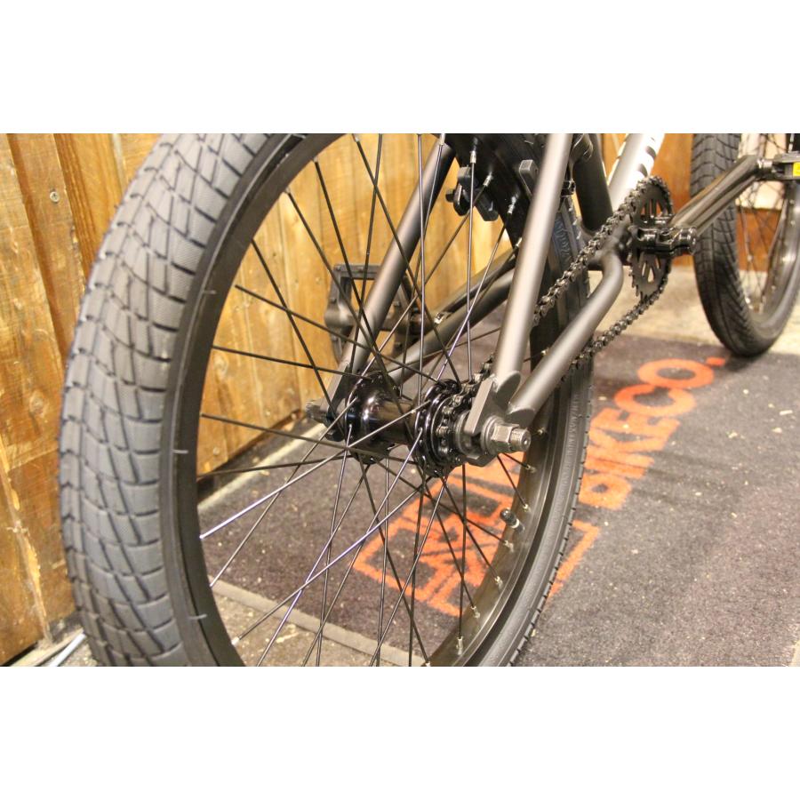 BMX 20インチ ストリート クロモリ DURCUS ONE RAW MATT BLACK 20.7