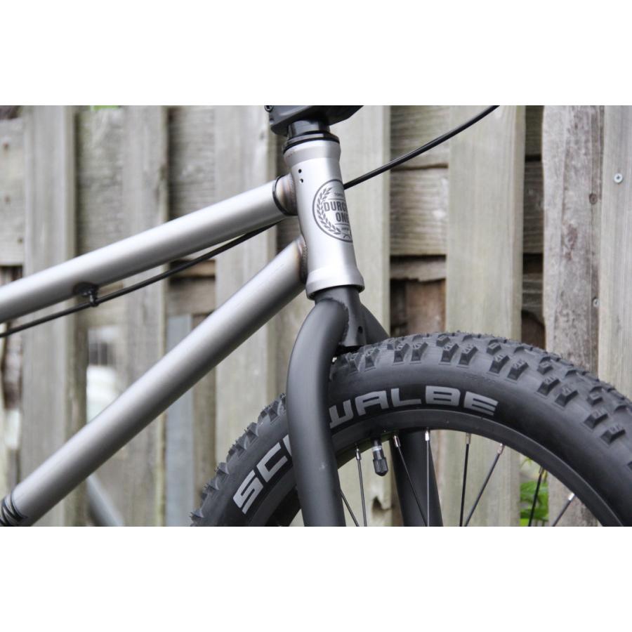 BMX 20インチ ストリート クロモリ DURCUS ONE RAW DIRTタイヤ付き