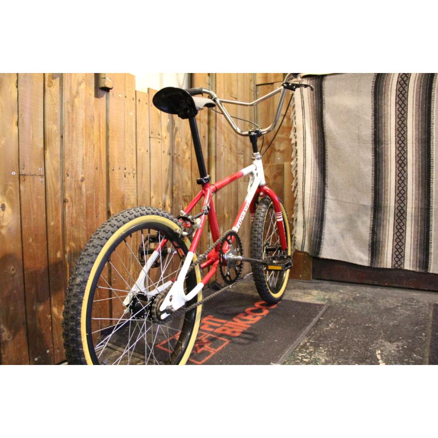 自転車 BMX ストリート 20インチ KUWAHARA KE-01 WHITE RED 映画ET