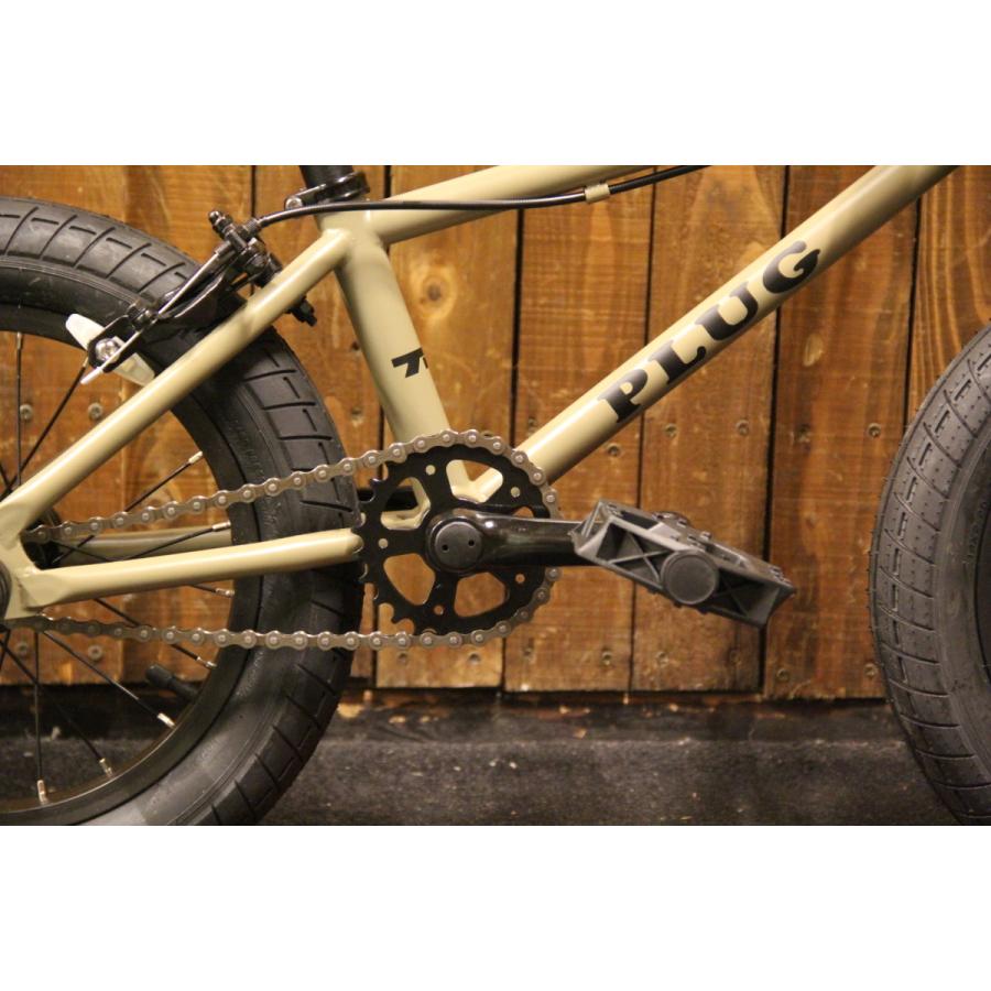 BMX 14インチ キッズ 子供自転車 TNB PLUG 14 FAT MATT SAND BEIGE 