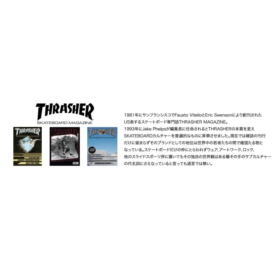 【10%OFF】ユニセックス　ショルダーバッグ　サコッシュ　THRASHER TH-O カブセショルダー ５L　WHITE / BLACK　送料無料　 |  | 09