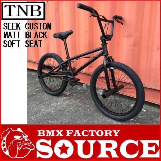 限定CUSTOM BMX FLATLAND 20インチ TNB SEEK MATT BLACK : BMX