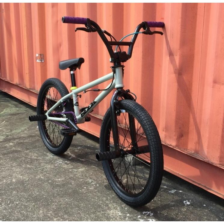 自転車 BMX FLATLAND 20インチ TNB SEEK CUSTOM GRAY BAR6.5 : BMX