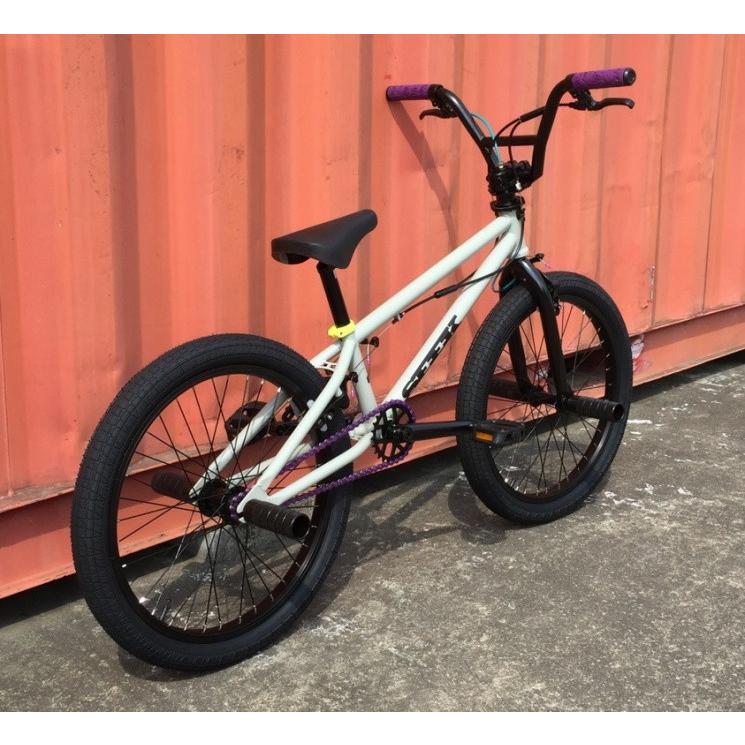 自転車 BMX FLATLAND 20インチ TNB SEEK CUSTOM GRAY BAR6.5 : BMX