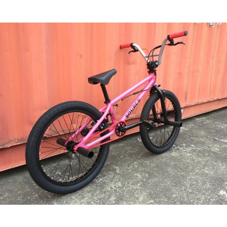 自転車 BMX FLATLAND 20インチ TNB SEEK CUSTOM PINK 限定オールペイントカスタム　BAR 6.5