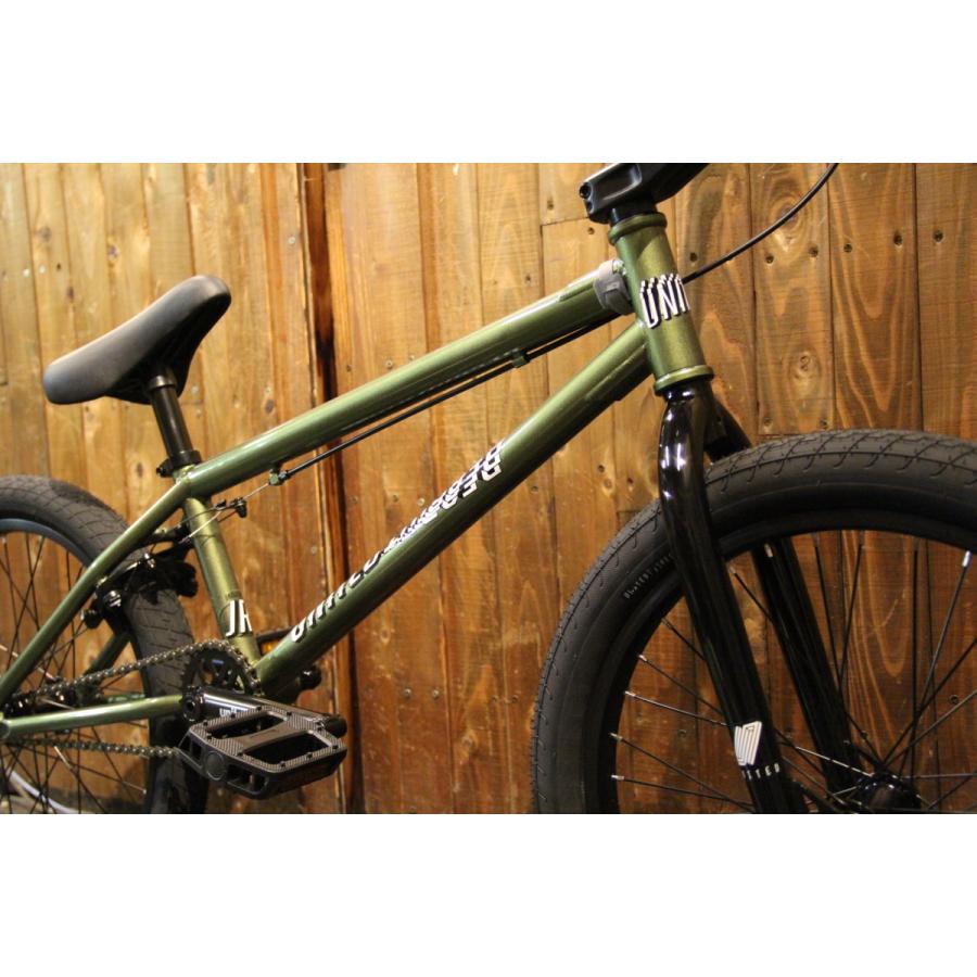 10% OFF BMX 20インチ ストリート　UNITED RECRUIT JR METALLIC ARMY GREEN　送料無料　■お近くの方は【完全組み立てして直接配送】｜bmx-source｜02