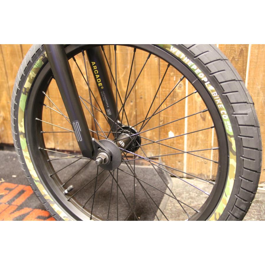 BMX 20インチ ストリート WETHEPEOPLE ARCADE MATT BLACK 送料無料