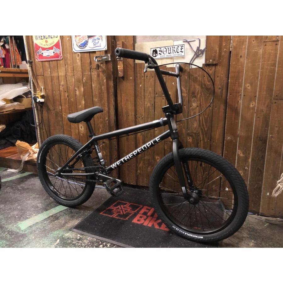 訳あり10% OFF BMX 20インチ ストリート WETHEPEOPLE CRYSIS MATT BLACK 当店限定BLACK SEAT 送料無料 ■お近くの方は【完全組み立てして直接配送】｜bmx-source｜02