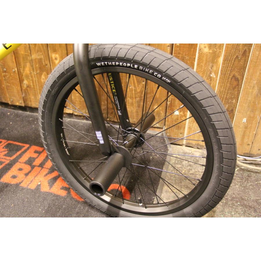 BMX 20インチ ストリート WETHEPEOPLE JUSTICE MATT TAXI YELLOW 限定