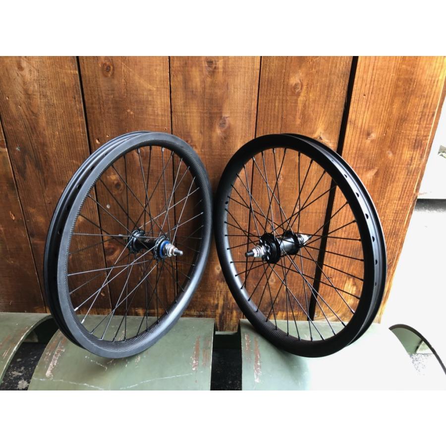 BMX FLATLANDの必需品前後セット TNBカーボンリムカスタム BMX FLATLANDの必需品前後セット TNBカーボンリムカスタム