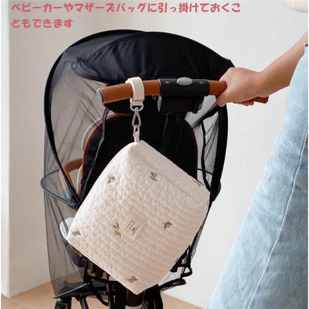 公式サイト公式サイトおむつポーチ 赤ちゃん マザーズバッグ イブルポーチ おむつポーチ オムツポーチ 化粧ポーチ マルチポーチ キルティング 韓国イブル チューリップ