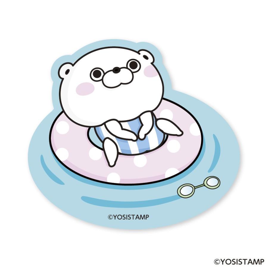 P増量中 ダイカットステッカー くま100 うきわ ヨッシースタンプ Yosistamp Drc573 バイヤーズネットクラブ2 通販 Yahoo ショッピング