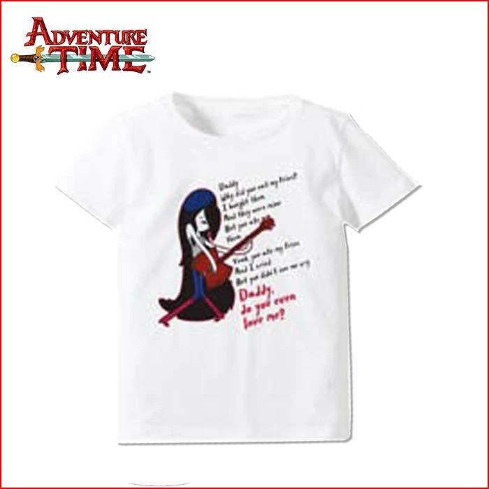 アドベンチャータイム Tシャツ マーセリン（ソング・ホワイト） メンズ 
