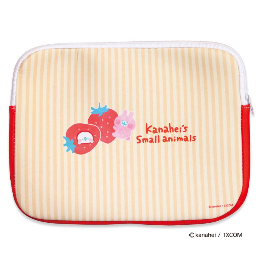 マルチケース／いちご カナヘイの小動物 ノートパソコン iPad