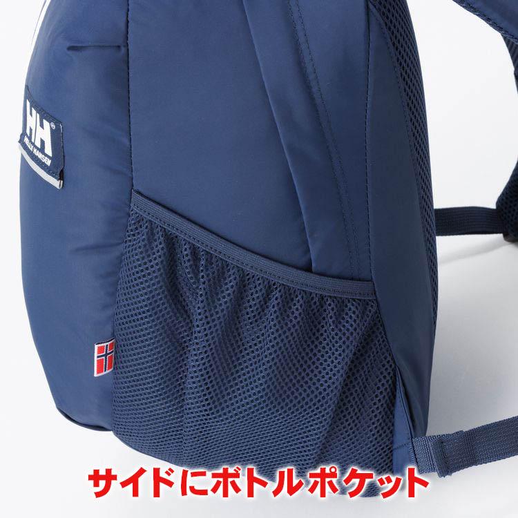 【未使用】Helly Hansen ネイビーリュック15L 公式・限定】ワッペンスカルスティンパック15(キッズ)｜ヘリー