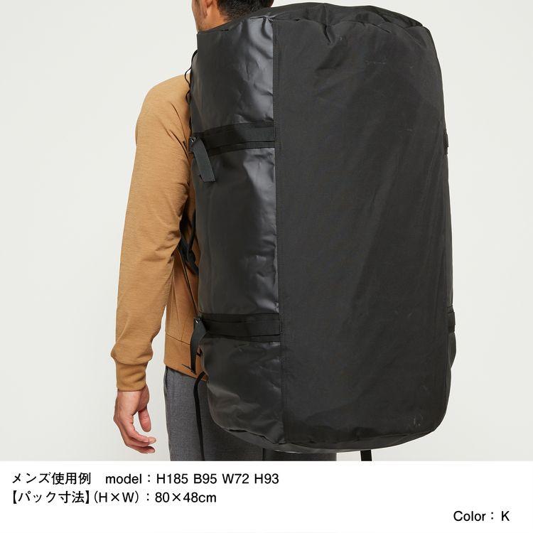 リュックになる ノースフェイス BCダッフルバッグXXL 超特大：160L North Faceメンズレディースバッグ 林間学校 修学旅行 合宿遠征キャンプ バックパック｜bnc2｜03