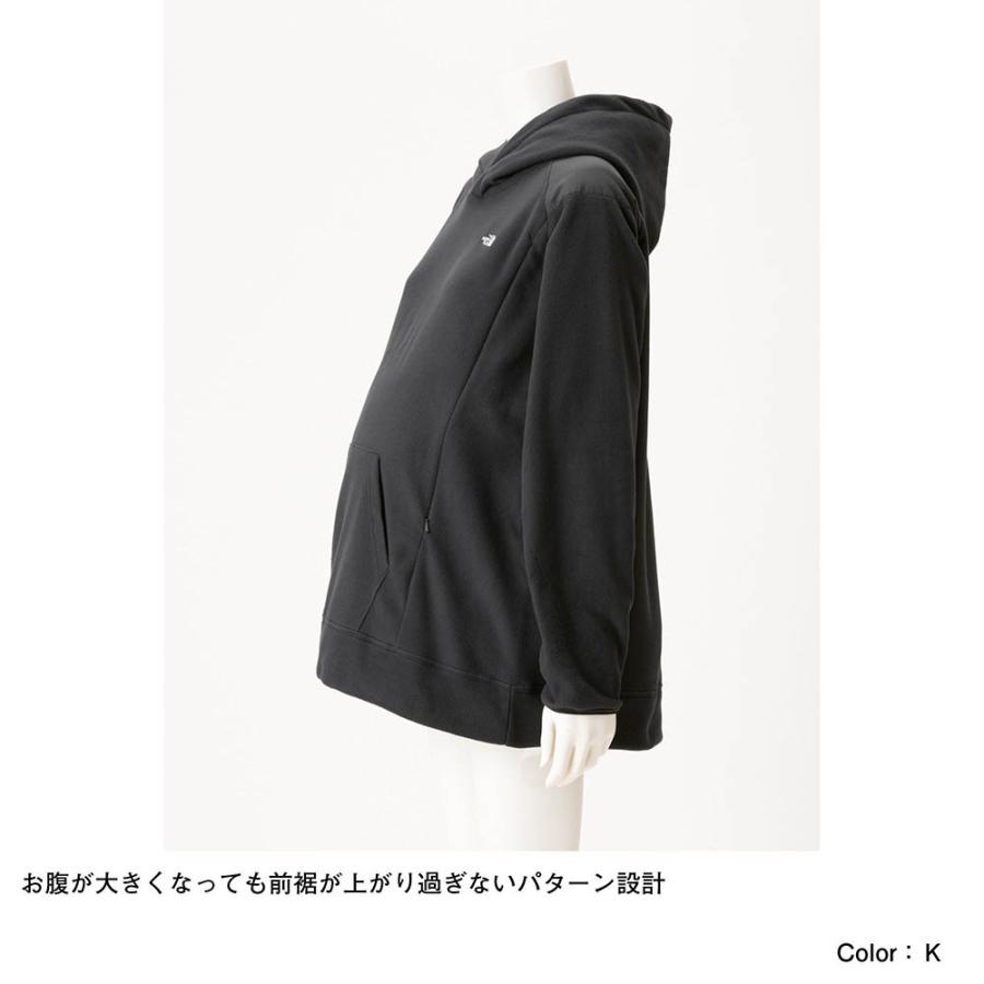 ☆新品☆ザ ノースフェイス マイクロ フリース フーディ L〜XL マタニティ THE NORTH FACE】マタニティマイクロフリースフーディー（レディース