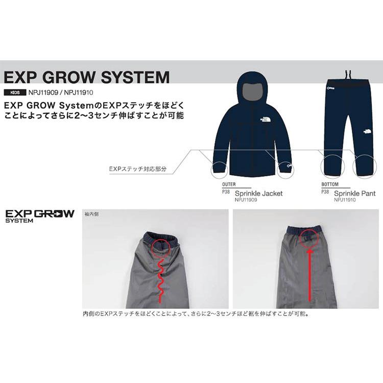 ノースフェイス キッズ マウンテンパーカー 100-150cm スプリンクルジャケット ゴアテックス North Face 子供用軽量防水ジャケット GORE-TEX Kids Jacket｜bnc2｜06